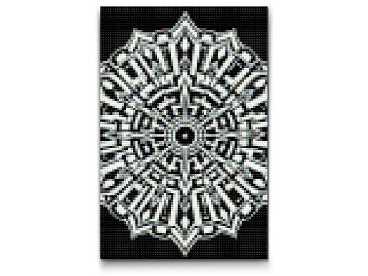Diamond Paint - Labyrint Mandala