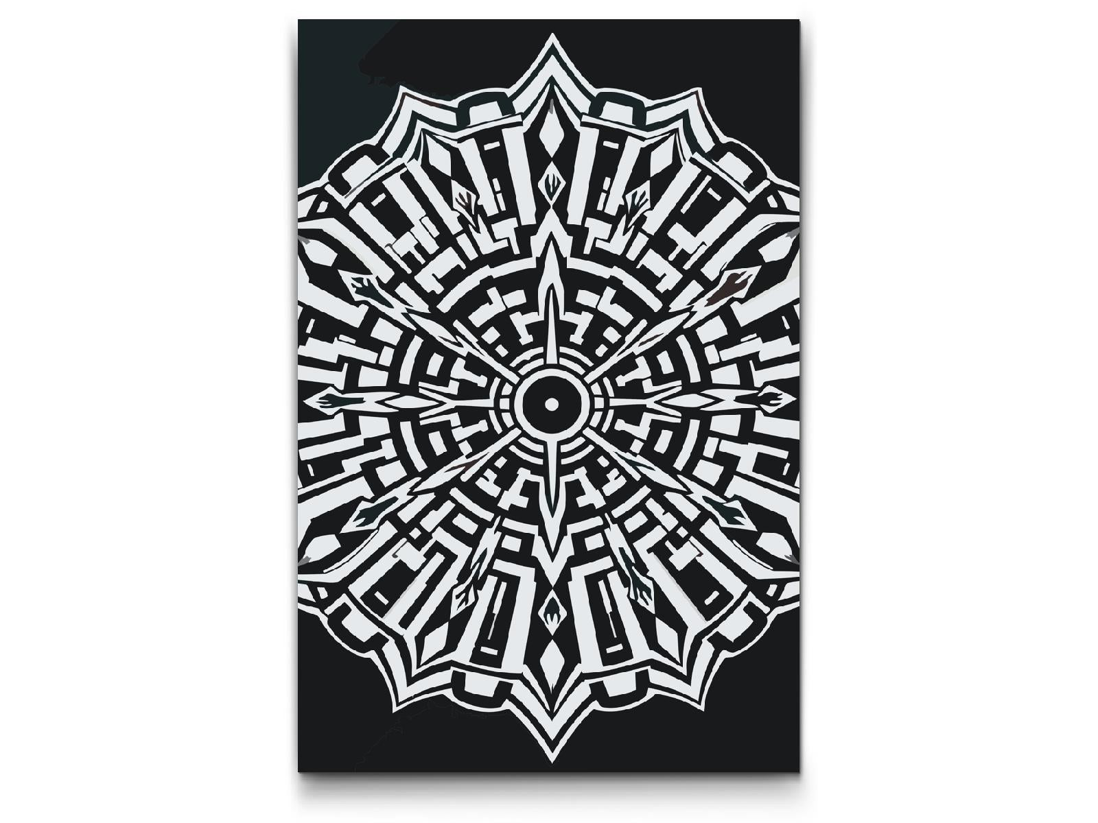 Paint by number - Labyrint Mandala