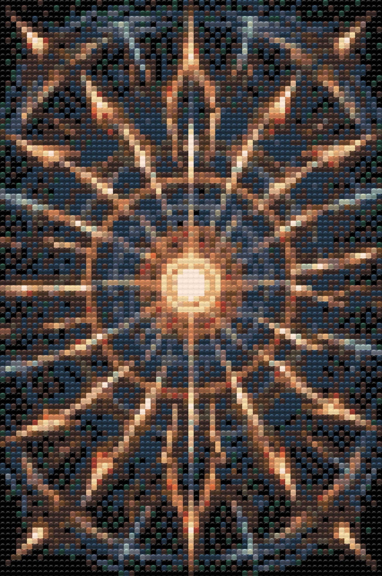 Diamond Paint - Lynmandalaen