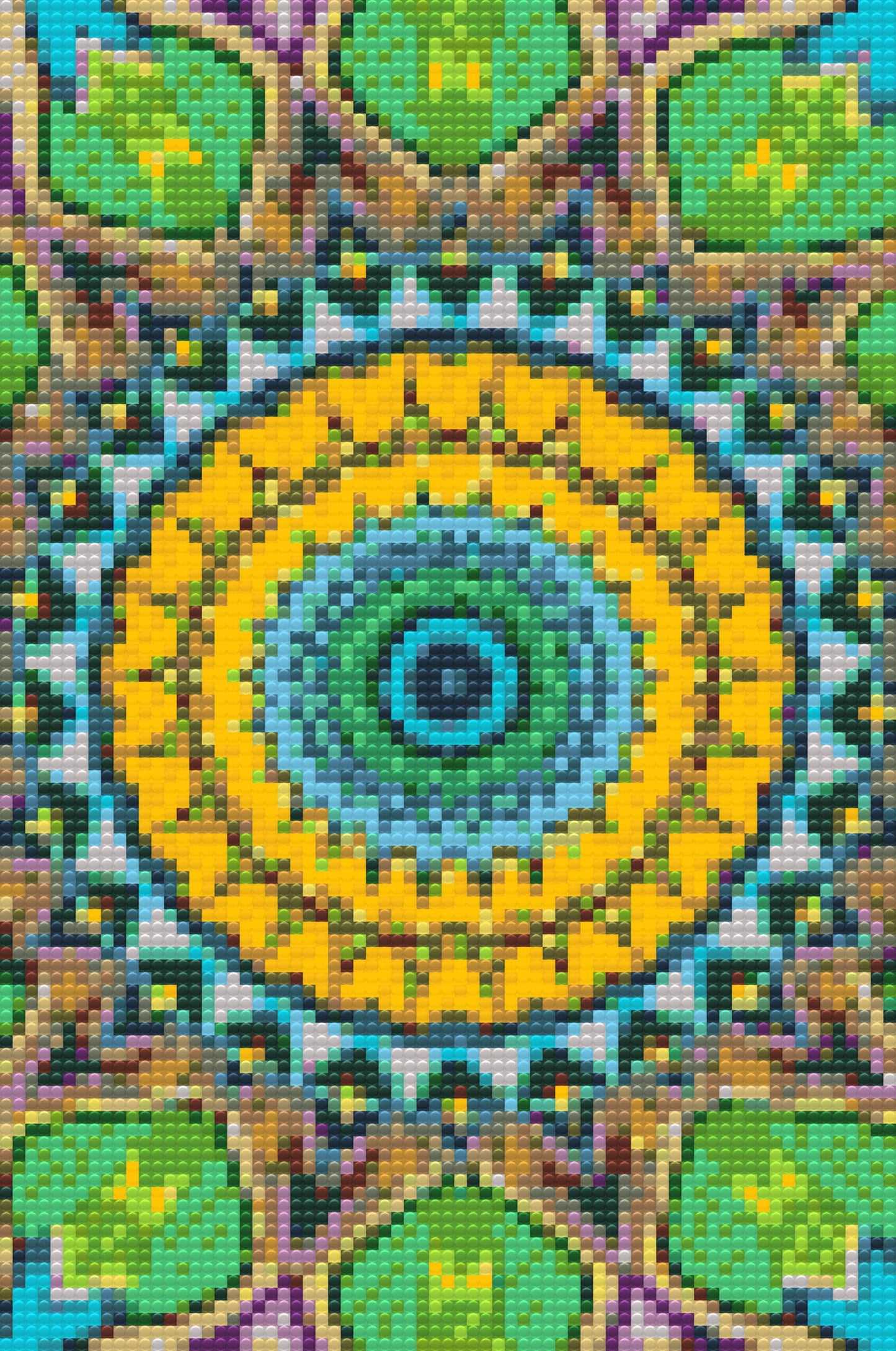 Diamond Paint - Mandala inspireret af naturen