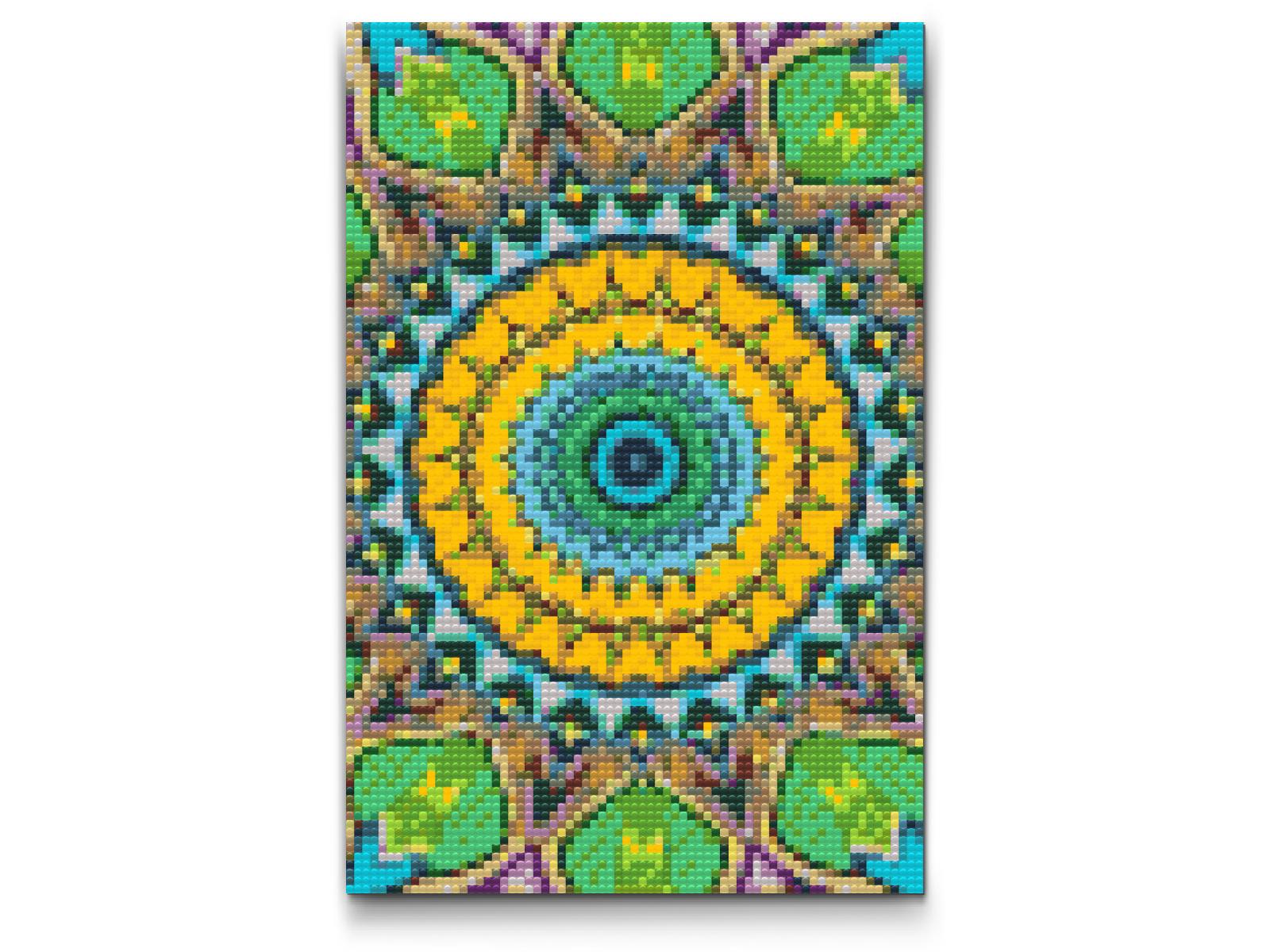Diamond Paint - Mandala inspireret af naturen