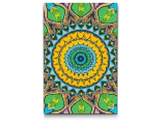 Diamond Paint - Mandala inspireret af naturen