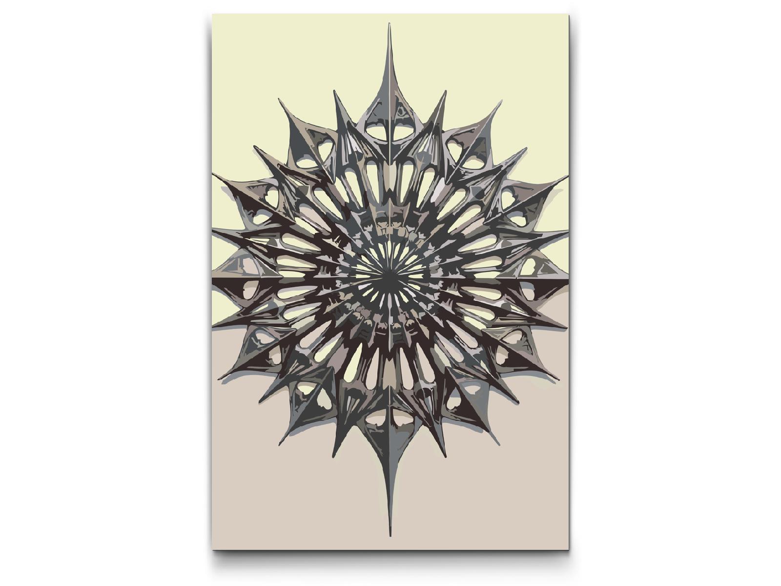 Paint by number - Minimalistisk Mandala