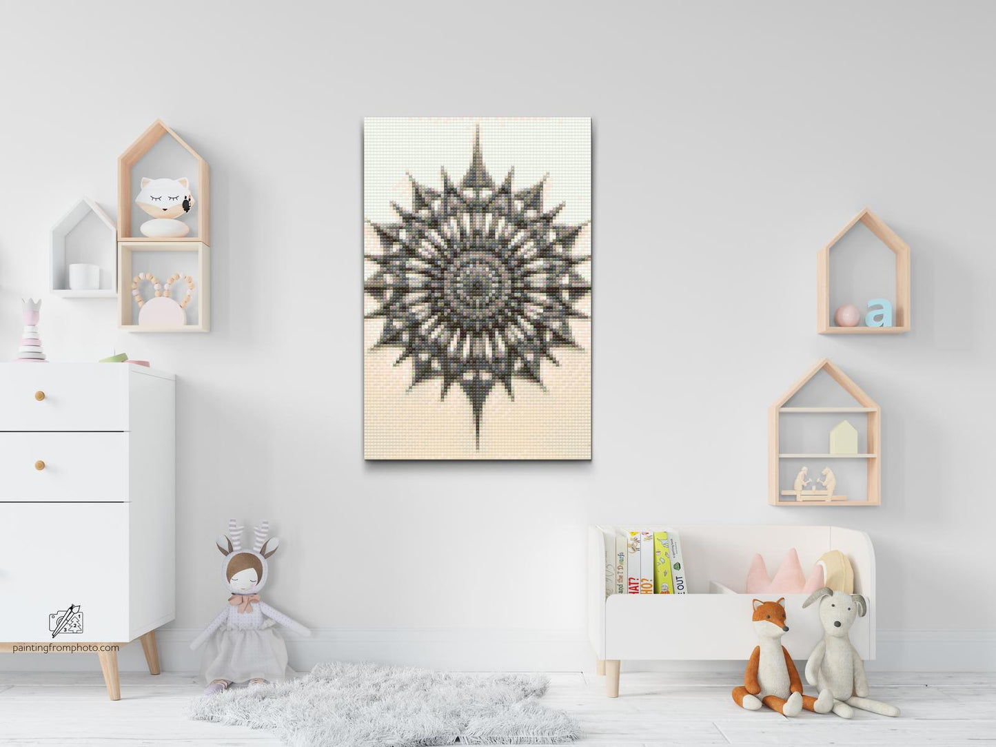 Diamond Paint - Minimalistisk Mandala