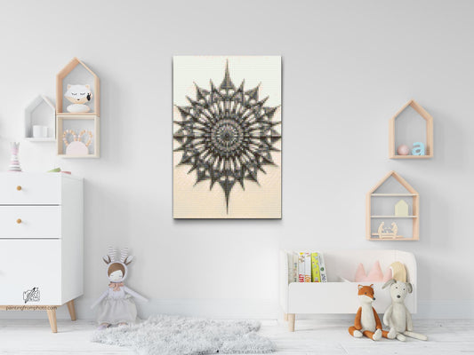 Diamond Paint - Minimalistisk Mandala