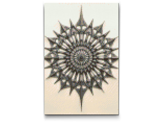 Diamond Paint - Minimalistisk Mandala