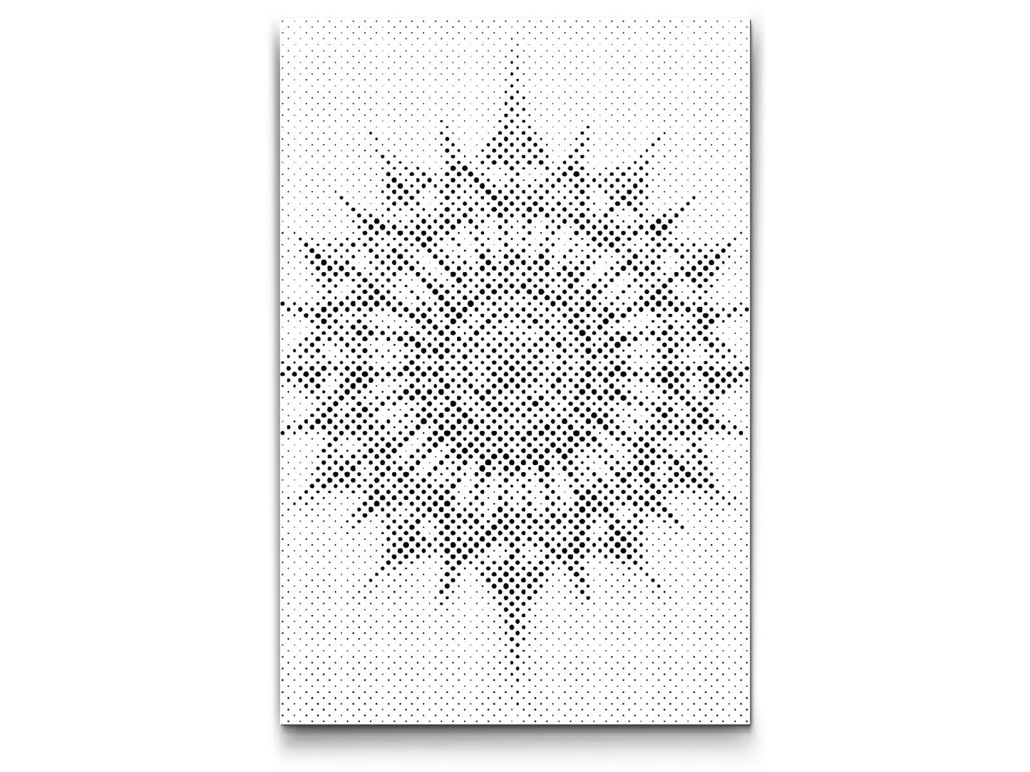 Dotting - Minimalistisk Mandala
