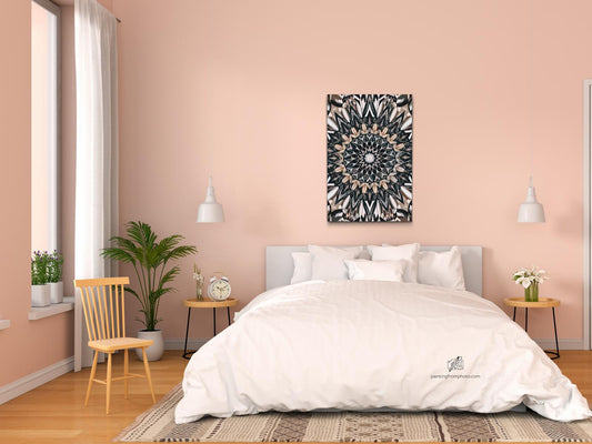 Paint by number - Spejlmandalaen