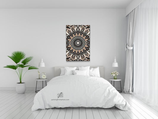 Diamond Paint - Spejlmandalaen