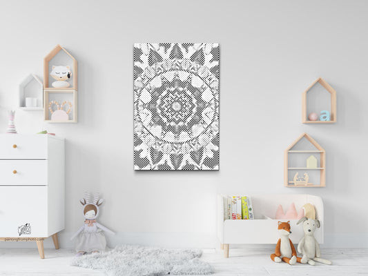 Dotting - Lilla Mandala