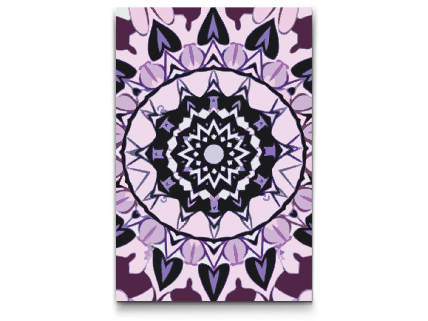 Paint by number - Lilla Mandala