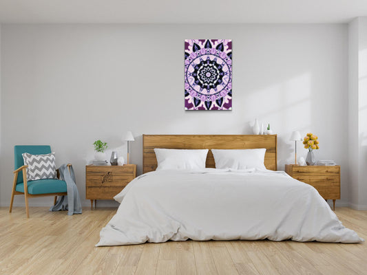 Diamond Paint - Lilla Mandala
