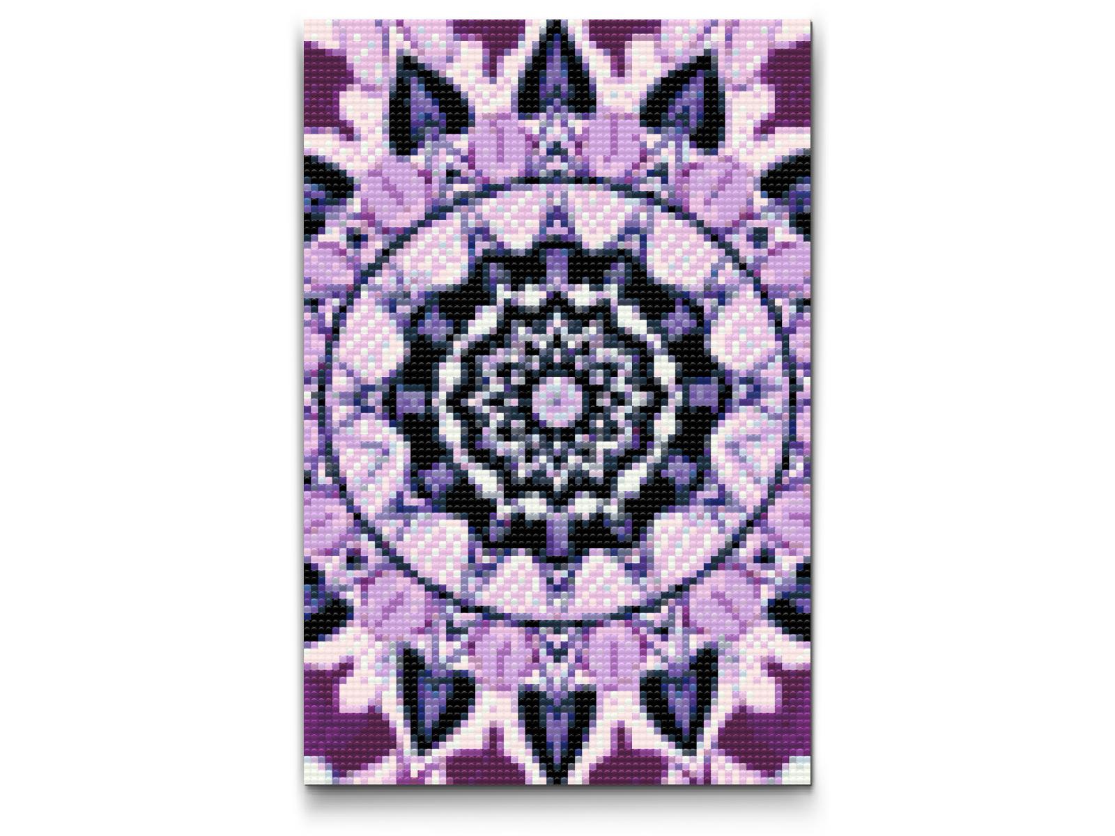 Diamond Paint - Lilla Mandala