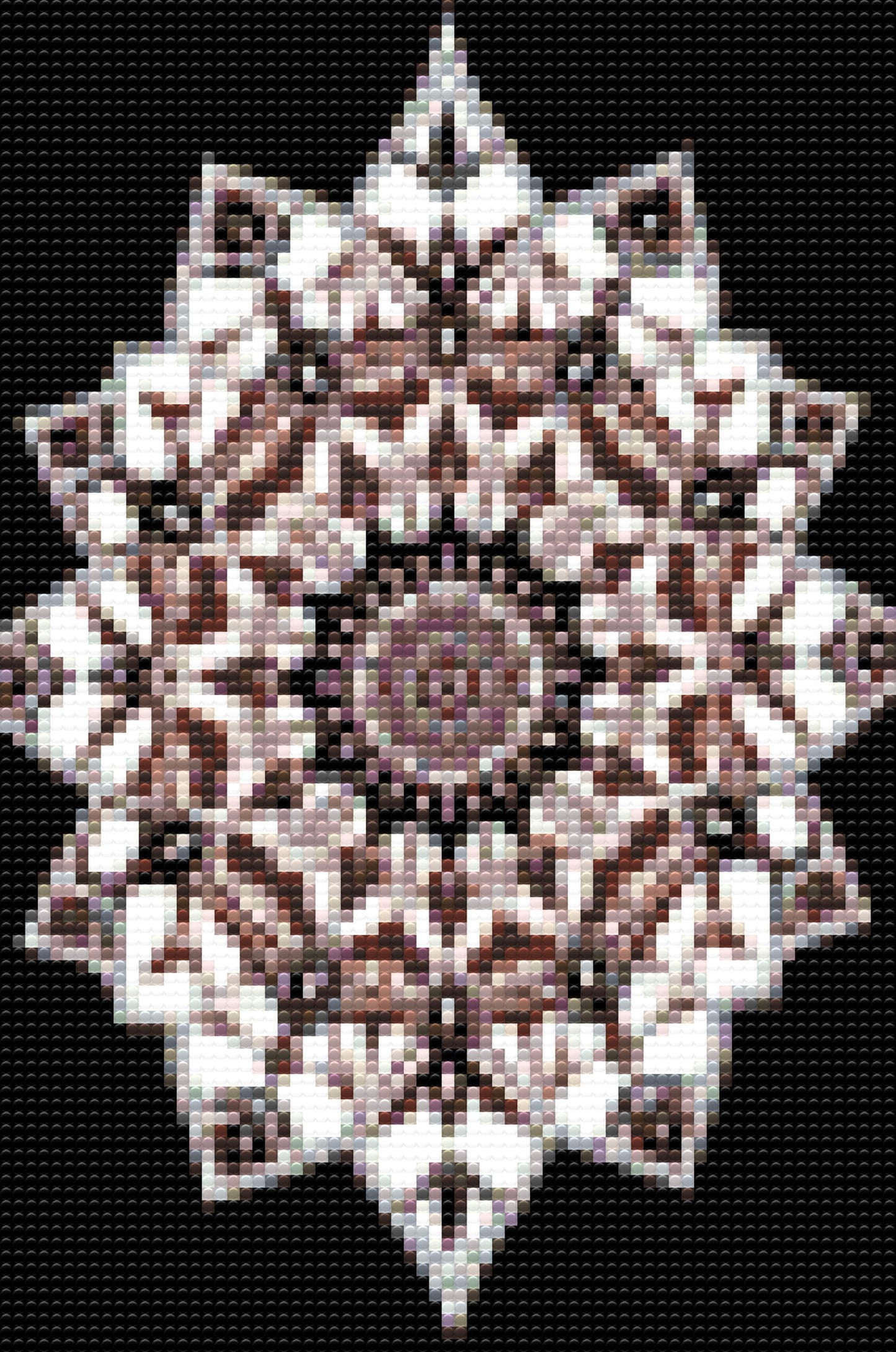 Diamond Paint - Skygge-Mandala