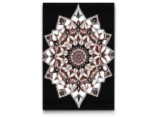 Diamond Paint - Skygge-Mandala