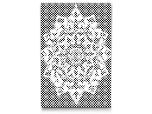 Dotting - Skygge-Mandala