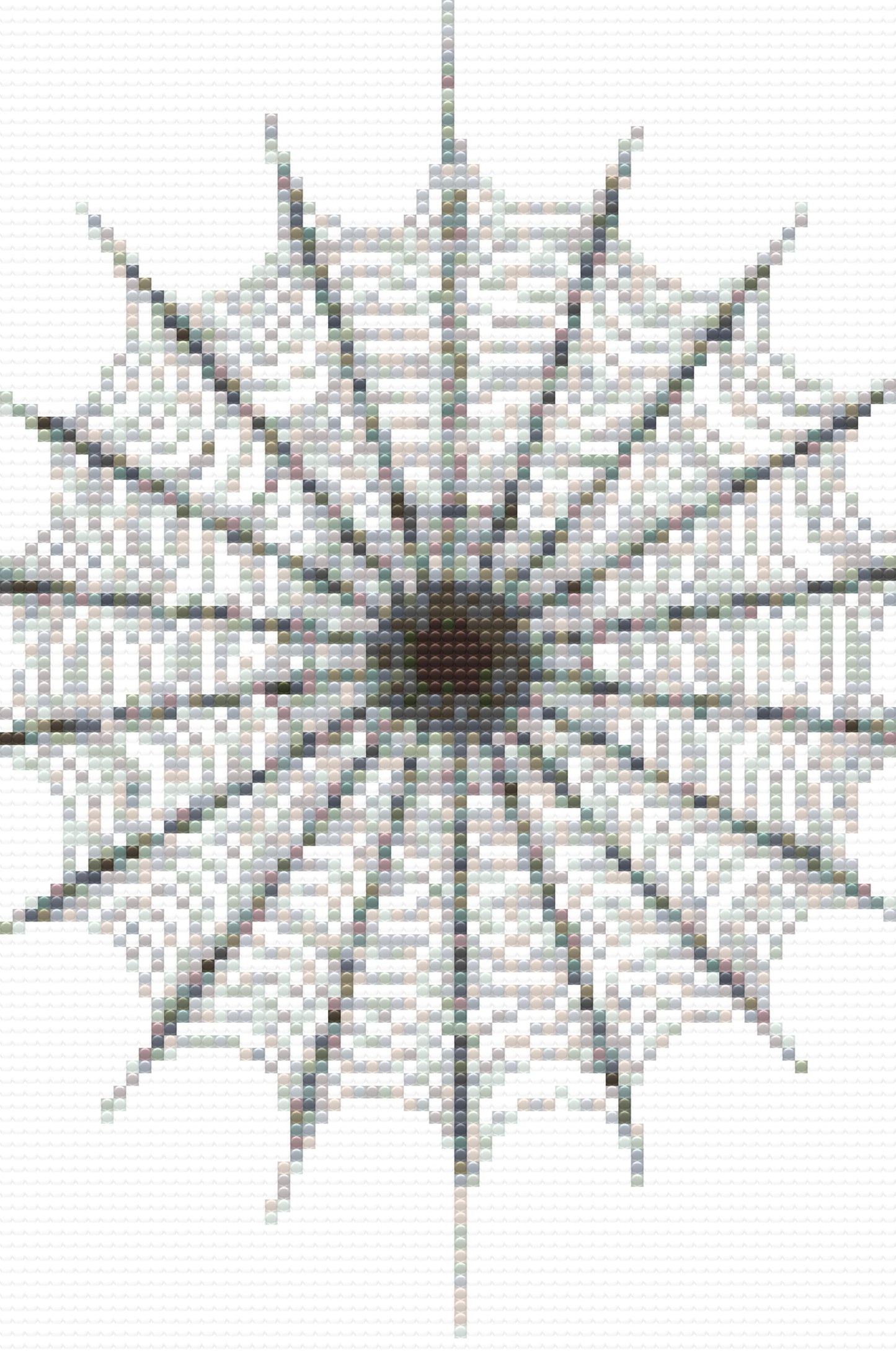 Diamond Paint - Edderkoppemandalaen
