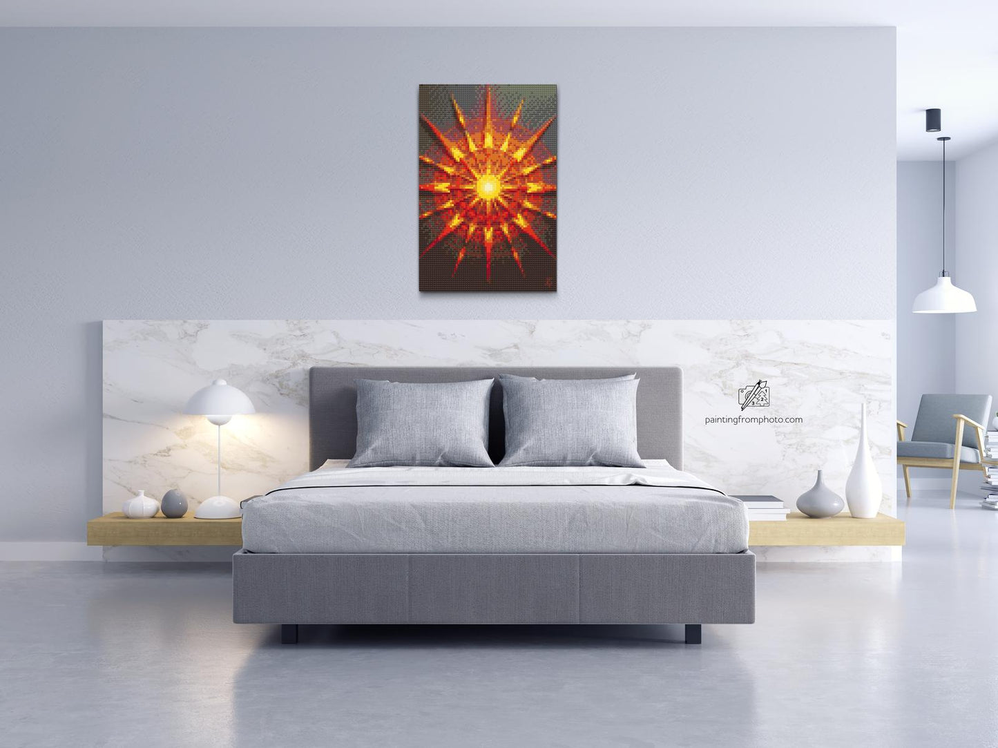 Diamond Paint - Sol Mandala