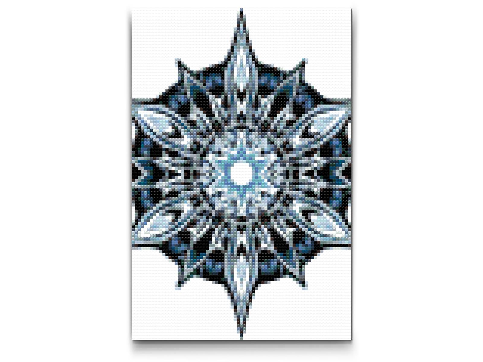 Diamond Paint - Vintermandalaen