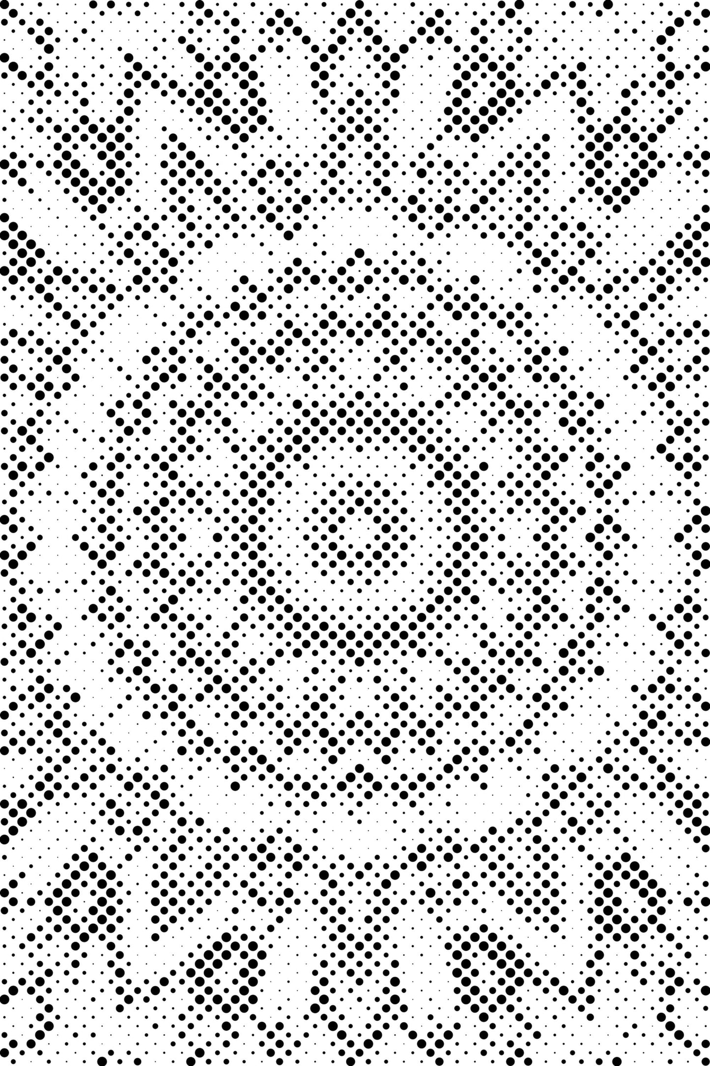 Dotting - Gul-sort Mandala