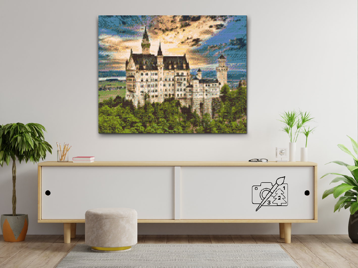 Diamond Paint - Slot Neuschwanstein