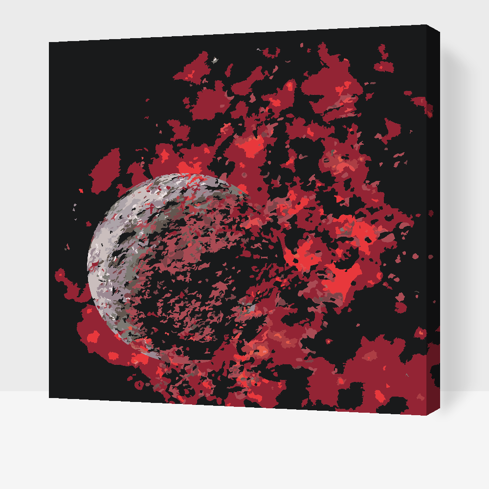 Paint by number - Planeteksplosionen