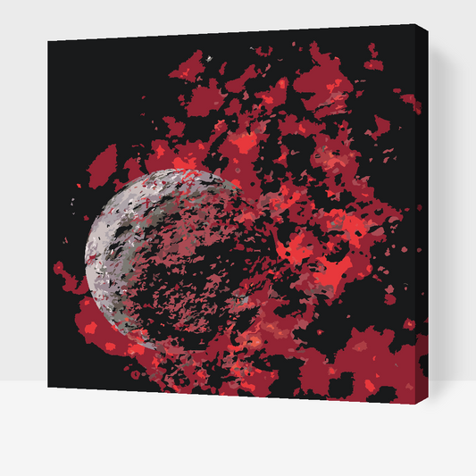 Paint by number - Planeteksplosionen