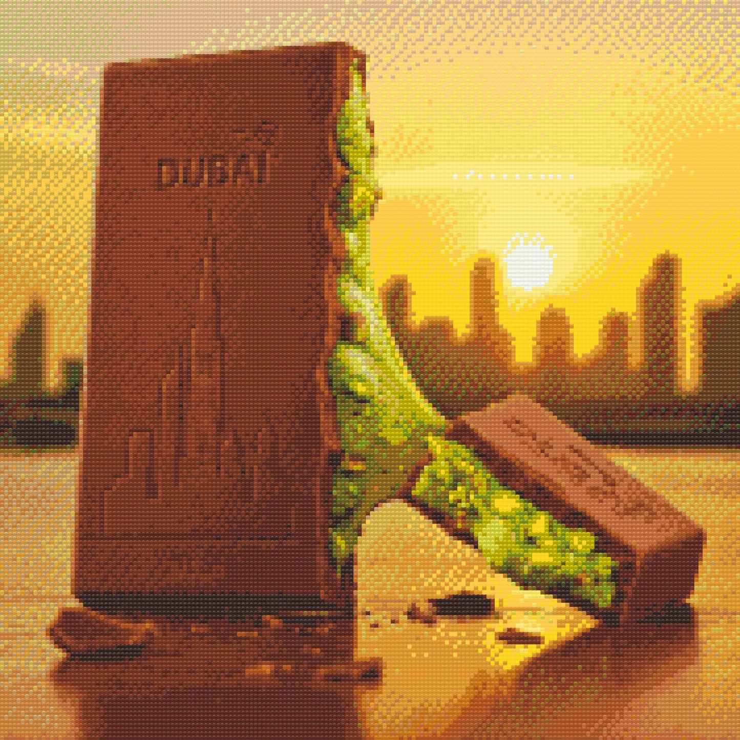 Diamond Paint - Dubai chokolade 1