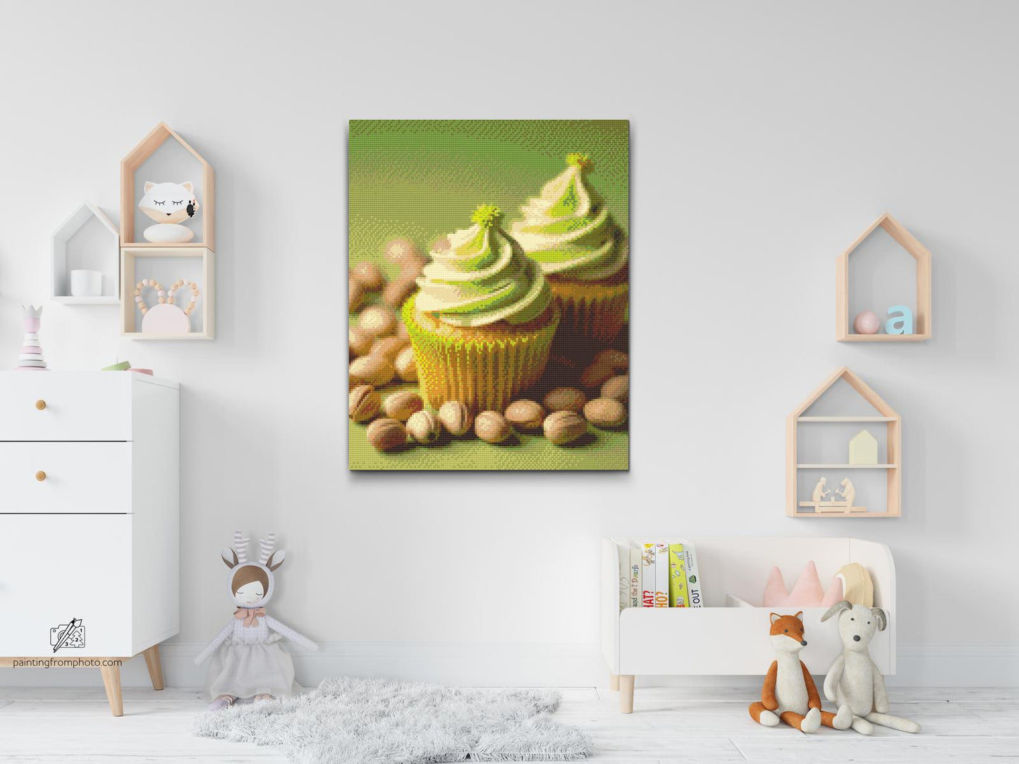 Diamond Paint - Dubai chokoladecupcakes