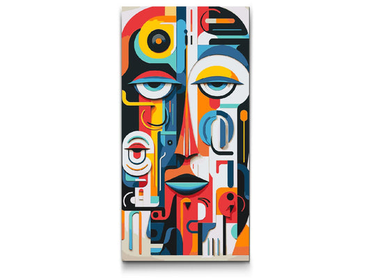 Paint by number - Abstrakt ansigt