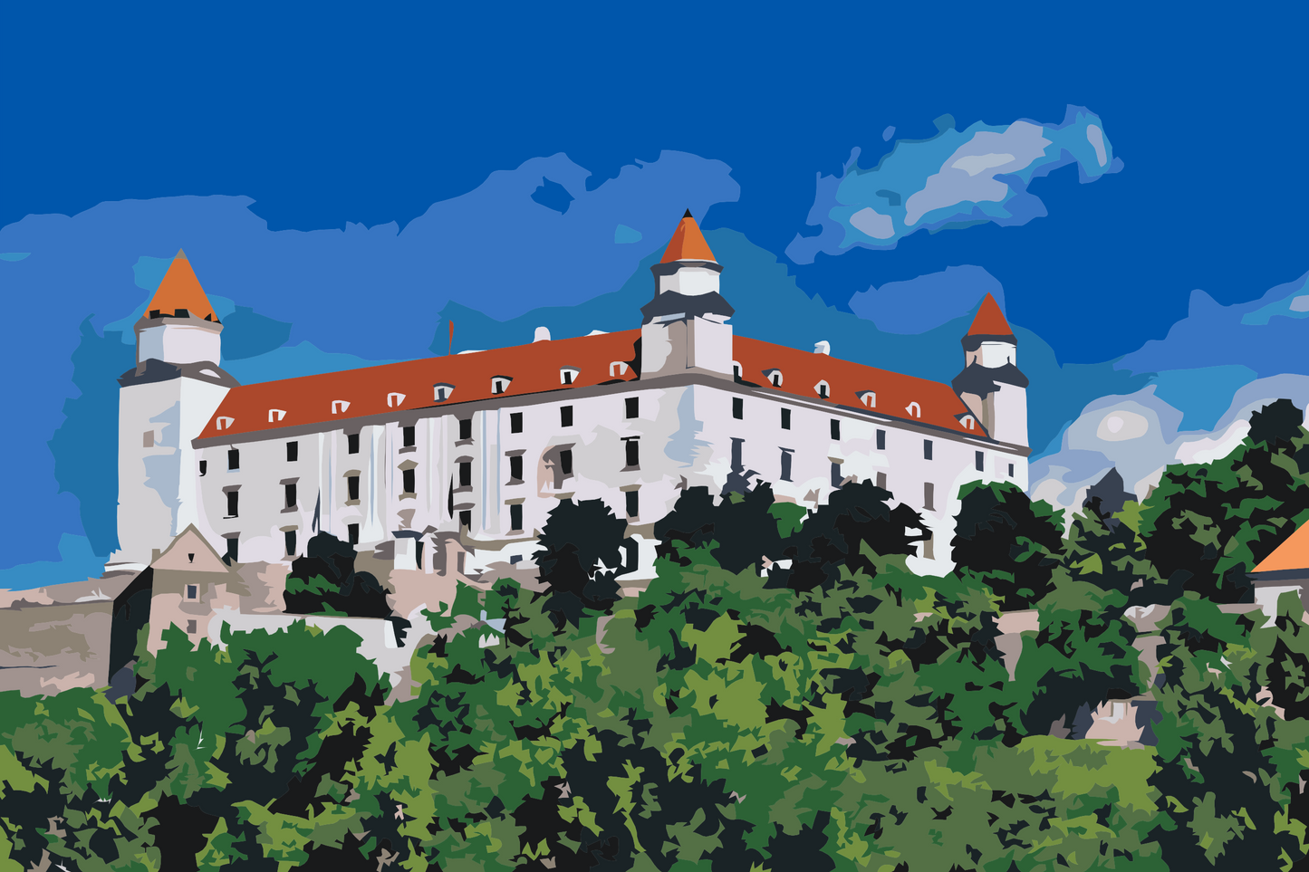 Paint by number - Bratislava Slot