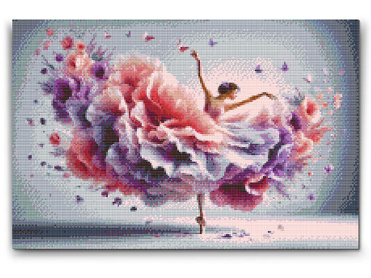 Diamond Paint - Ballerina – harmonisk dans