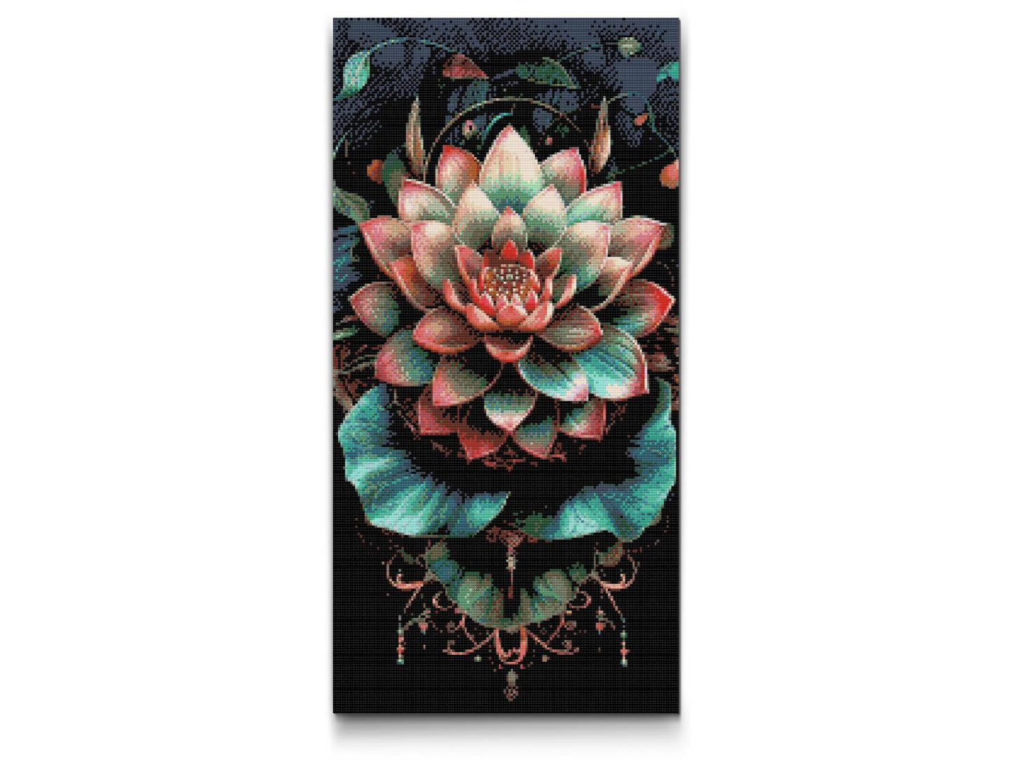 Diamond Paint - Smuk lotus