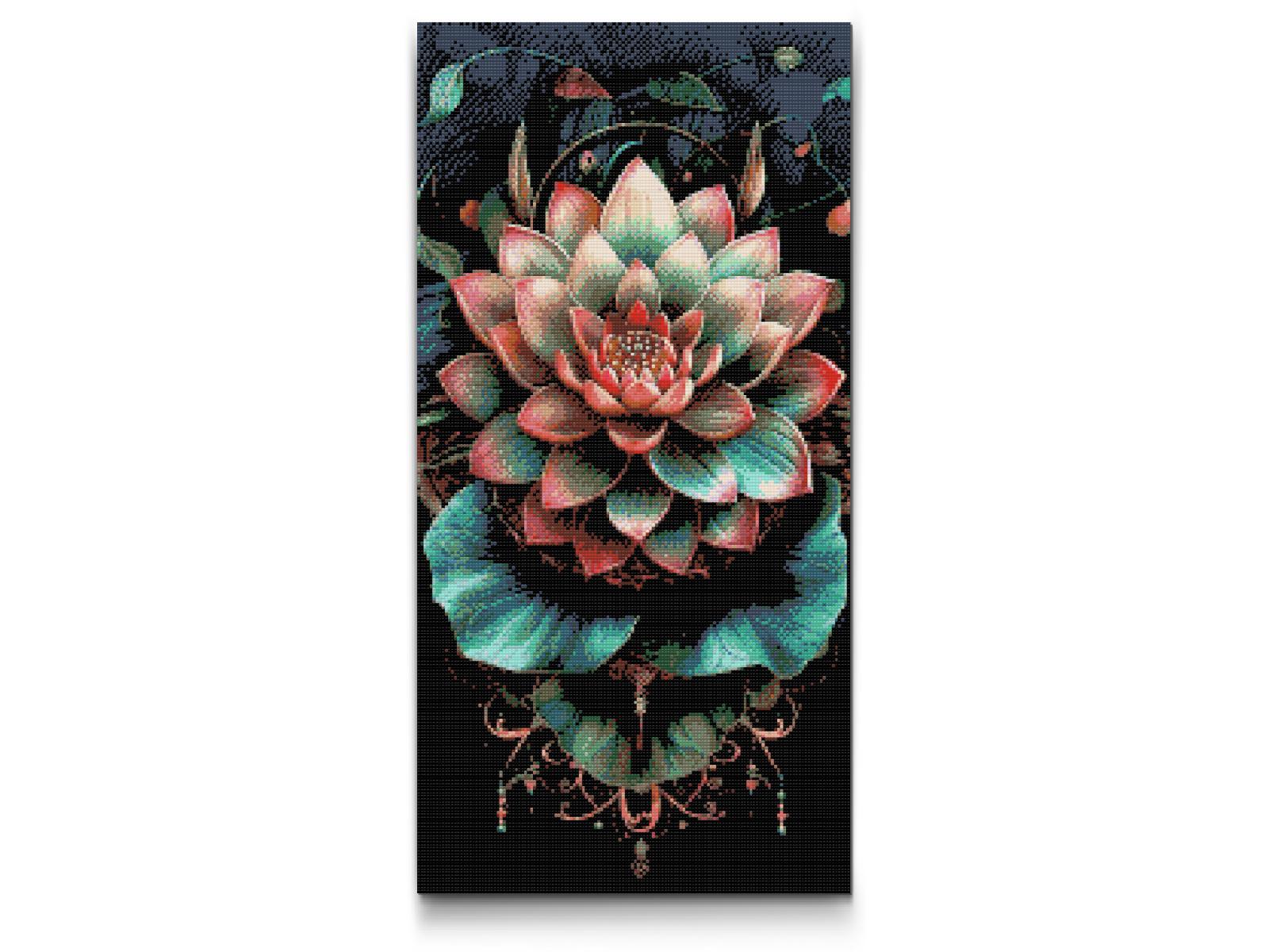 Diamond Paint - Smuk lotus