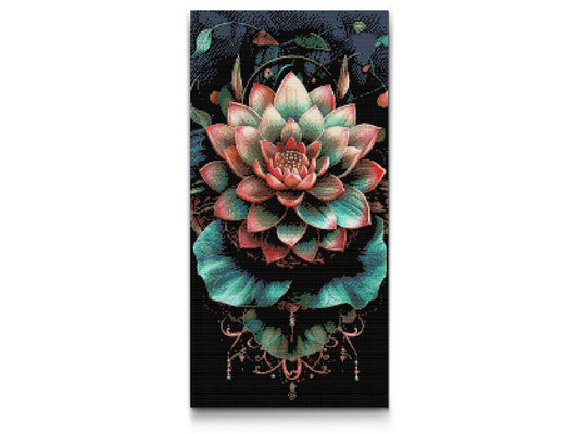 Diamond Paint - Smuk lotus