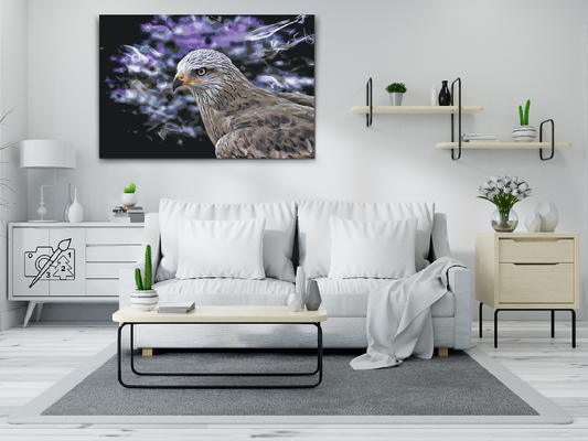 Paint by number - Falcon