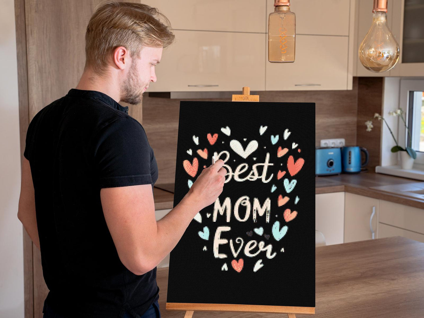 Diamond Paint - Bedste mor