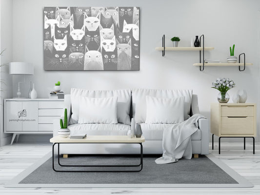 Dotting - Katte, uanset hvor man kigger
