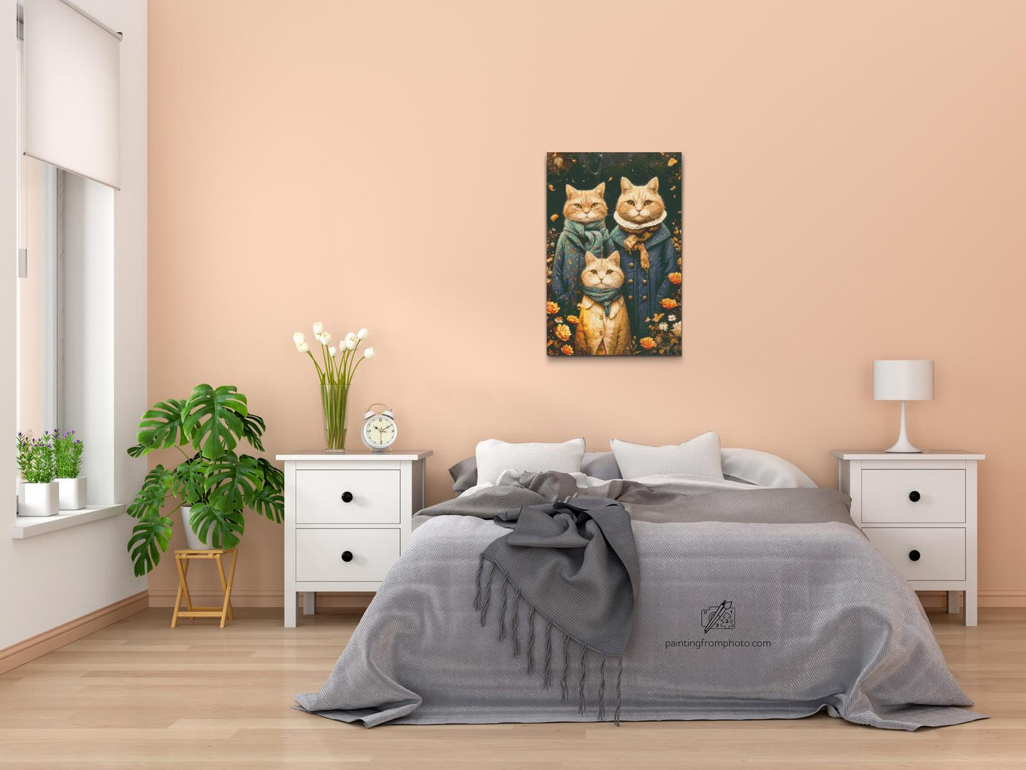 Diamond Paint - Kattefamilie