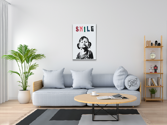 Paint by number - Banksy - Smil