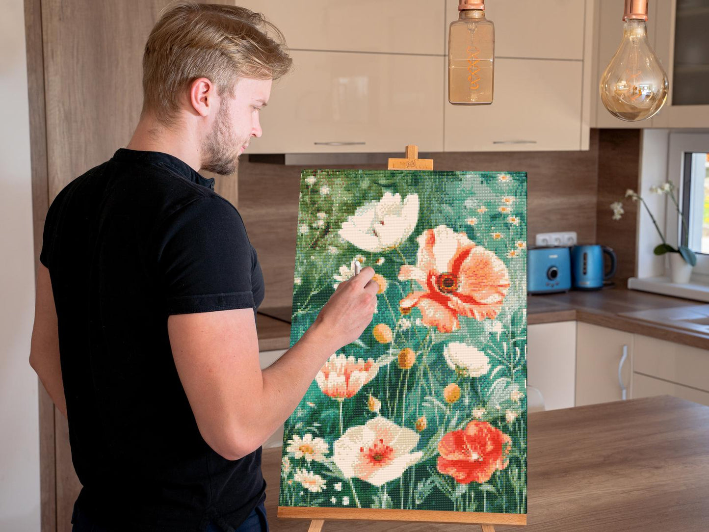 Diamond Paint - Forårsblomster