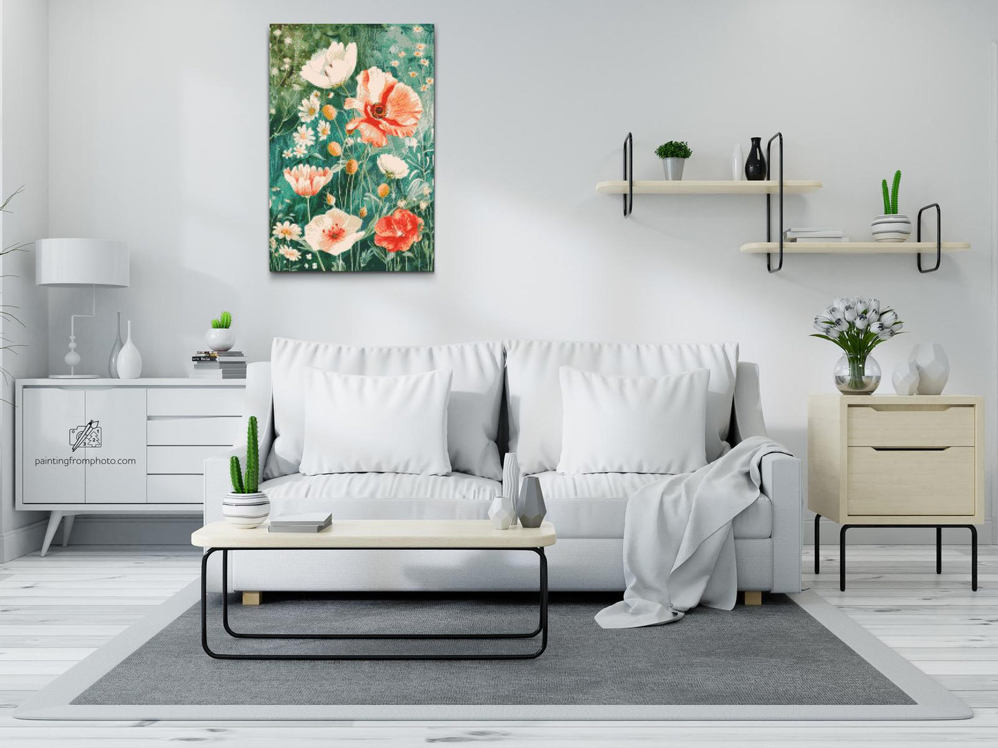 Diamond Paint - Forårsblomster