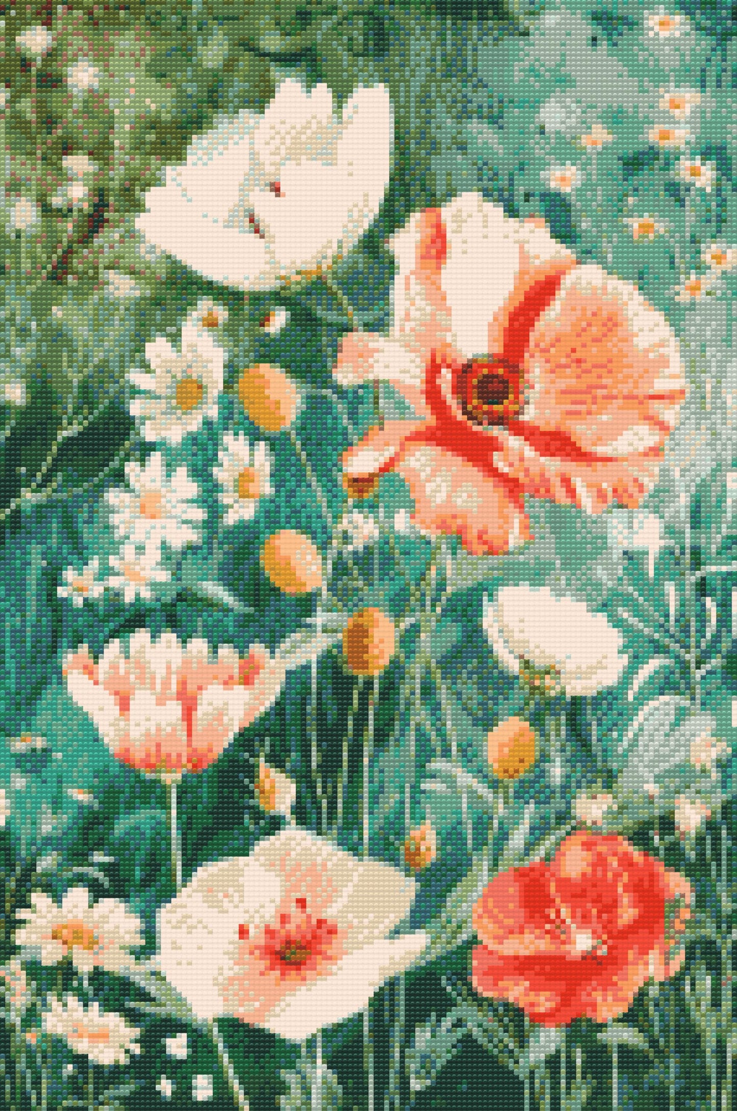 Diamond Paint - Forårsblomster