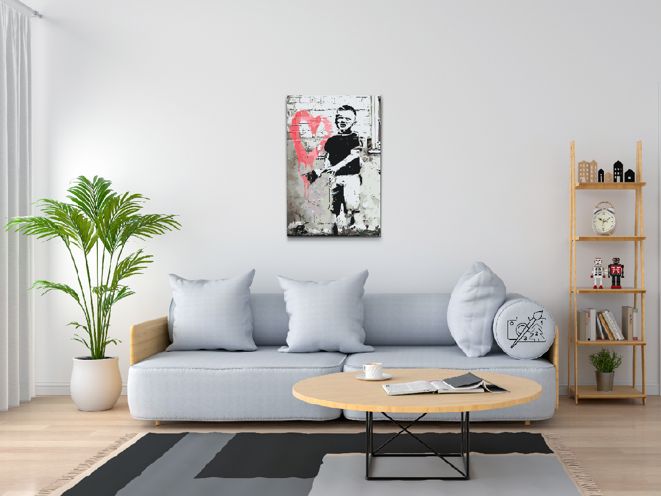 Paint by number - Banksy - Dreng