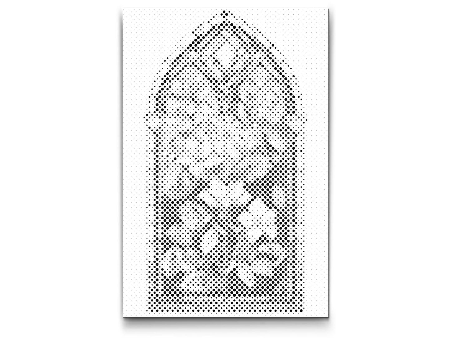 Dotting - Glasmosaikvindue