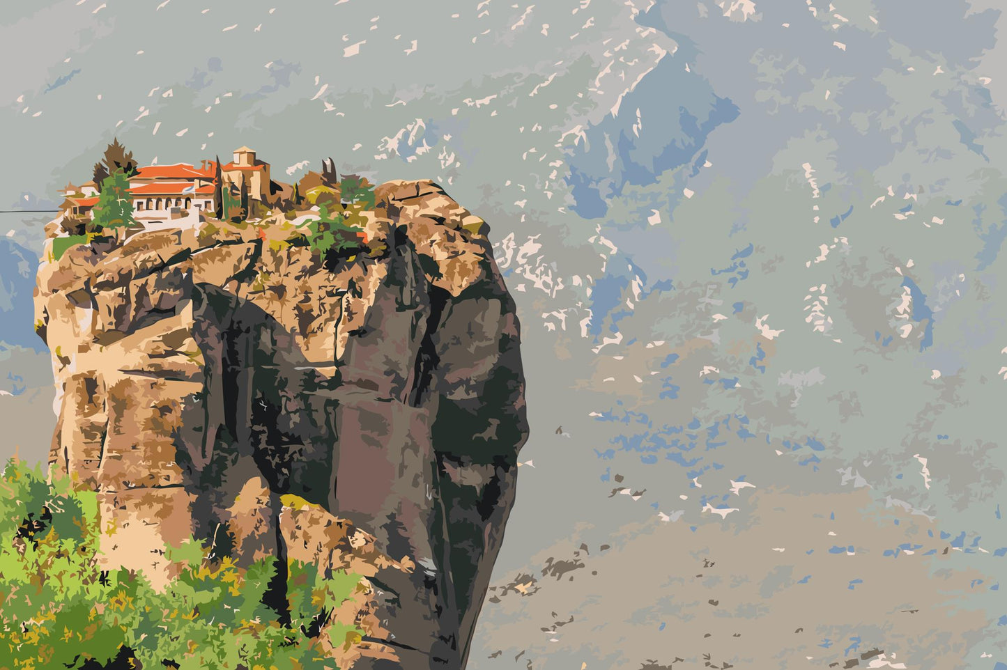 Paint by number - Meteora