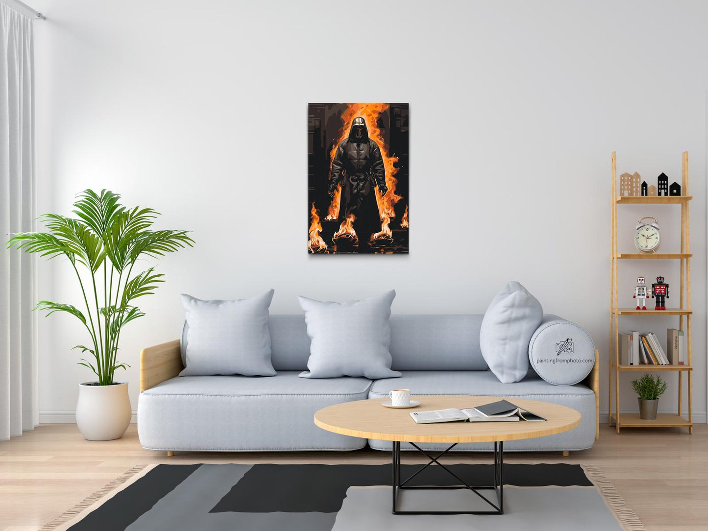 Paint by number - Mand i brand