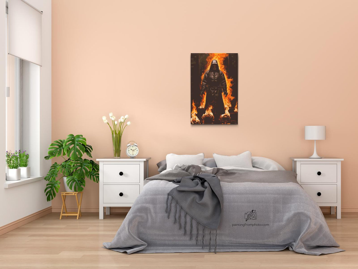 Diamond Paint - Mand i brand