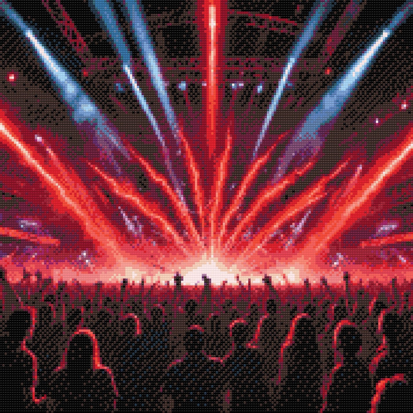 Diamond Paint - Rockkoncert
