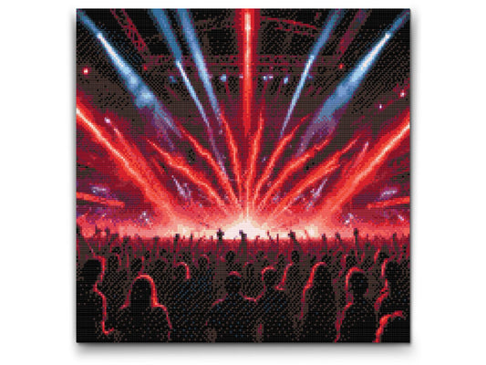 Diamond Paint - Rockkoncert